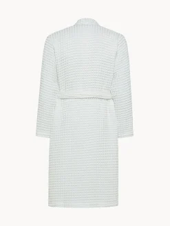 coincasa Accappatoio cotone nido d'ape tinta unita