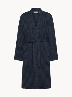 coincasa Accappatoio cotone nido d'ape tinta unita