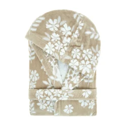 coincasa Accappatoio cotone velour motivo floreale Portofino