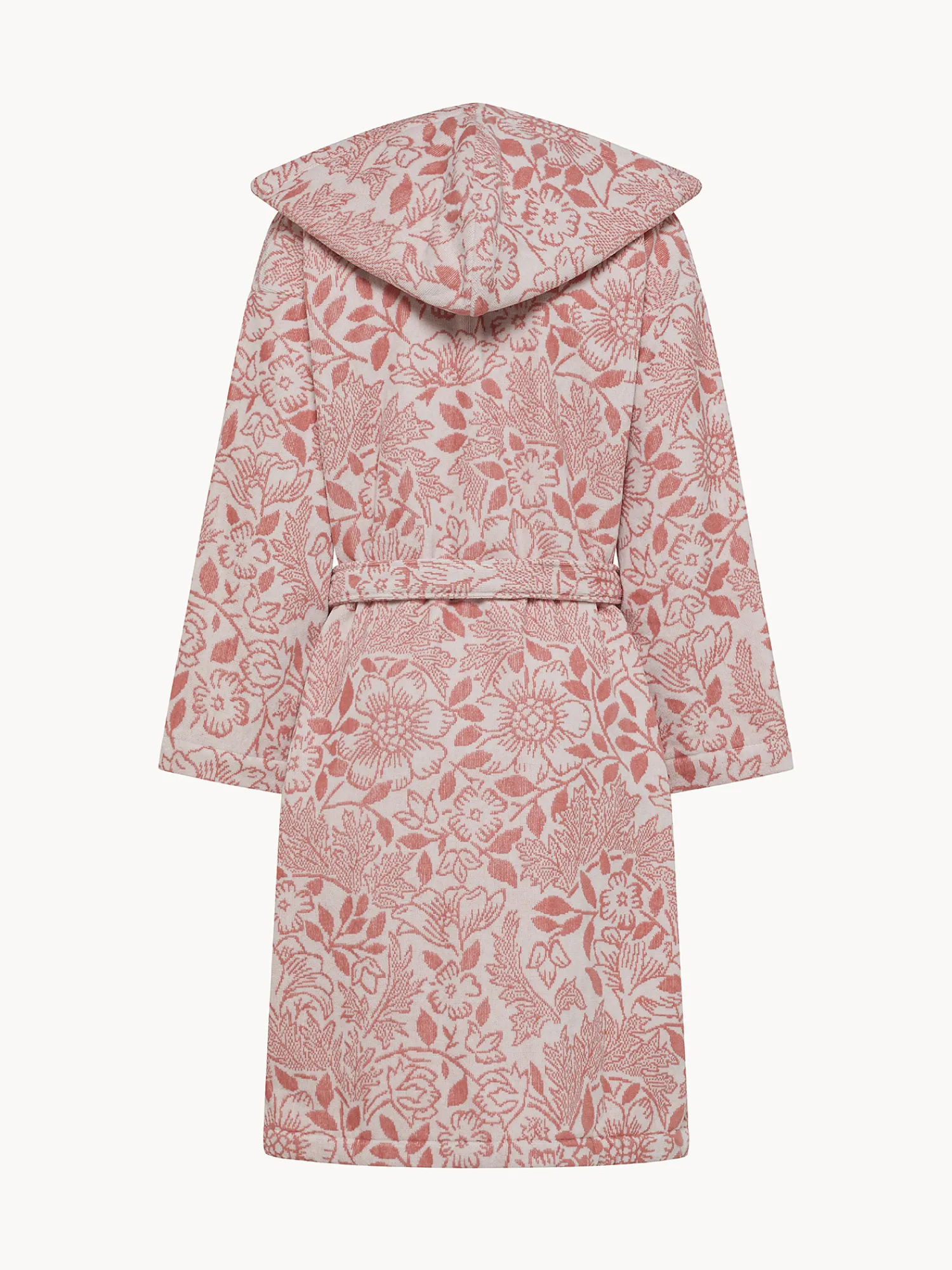 coincasa Accappatoio in cotone velour fantasia floreale