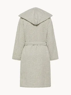 coincasa Accappatoio in cotone velour motivo in rilievo