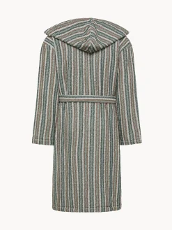 coincasa Accappatoio in spugna di cotone a righe