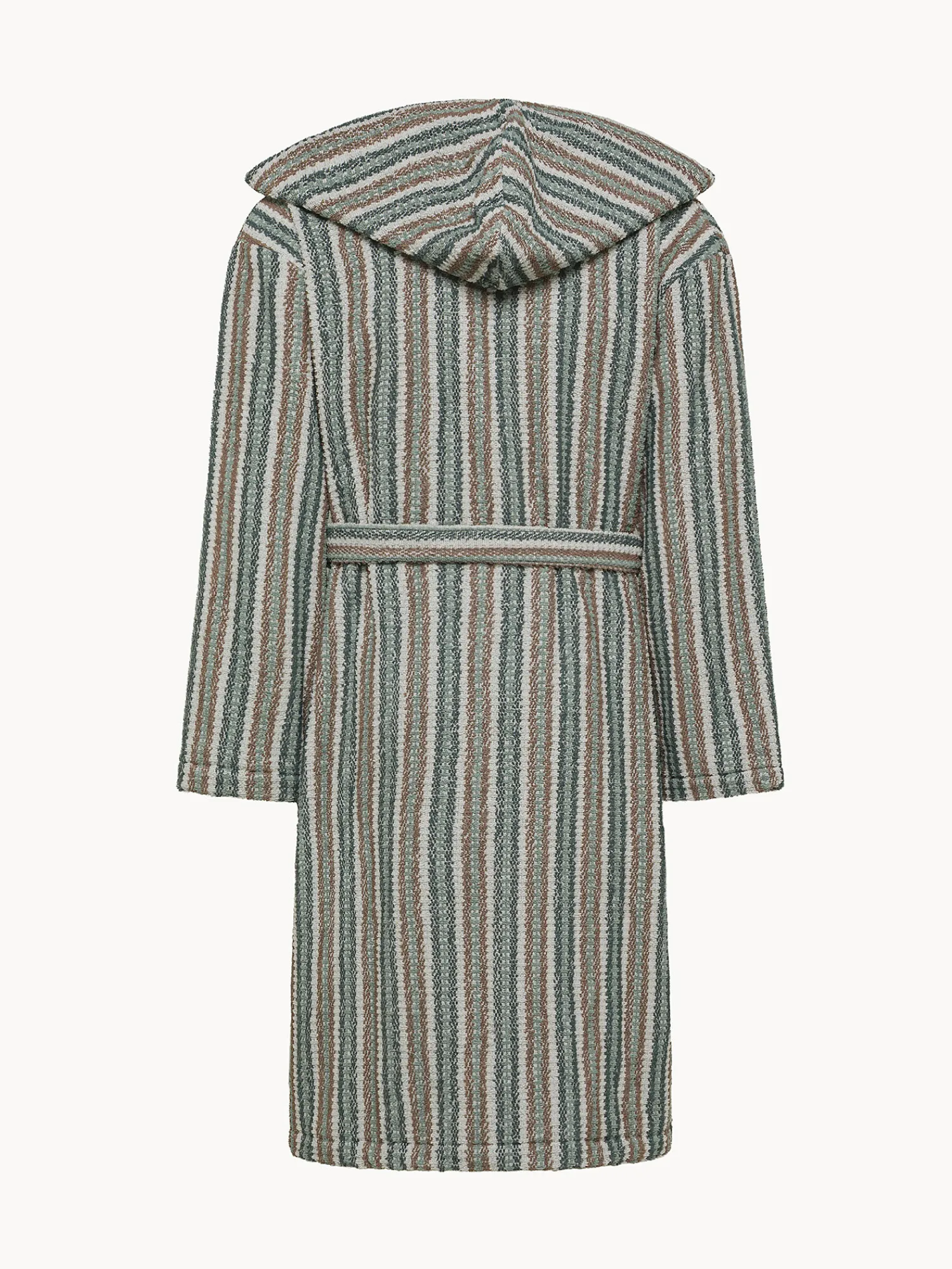 coincasa Accappatoio in spugna di cotone a righe