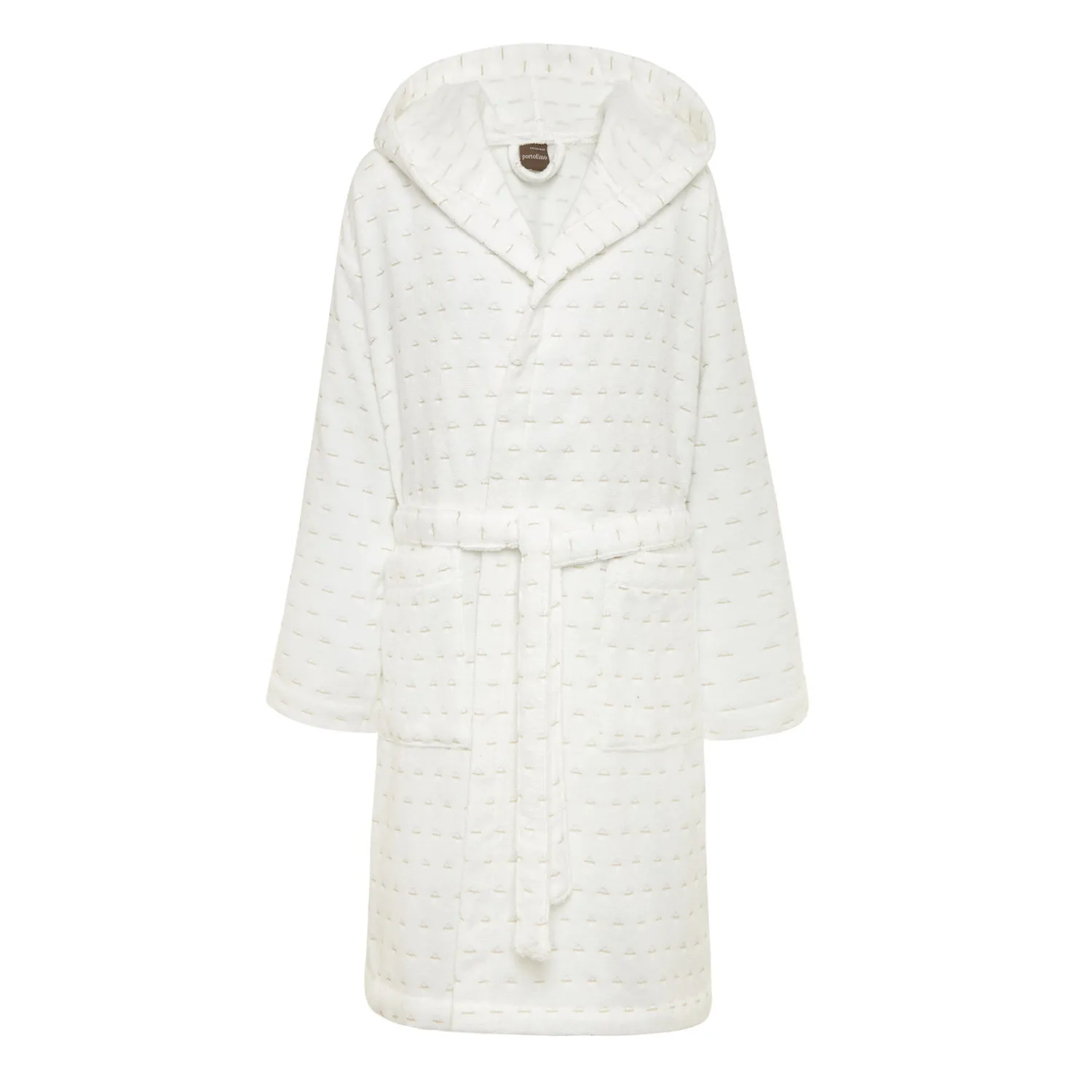 coincasa Accappatoio spugna di cotone motivo trattini Portofino