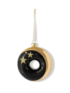 coincasa Addobbo albero con stelle in vetro decorato a mano