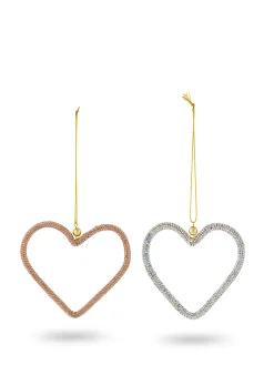 coincasa Addobbo albero in plastica a cuore