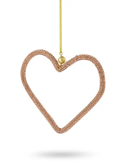 coincasa Addobbo albero in plastica a cuore