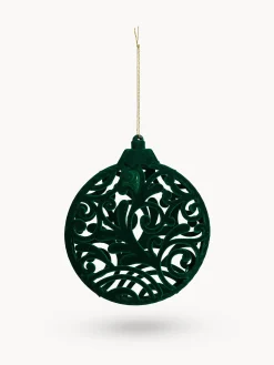 coincasa Addobbo albero in velluto a medaglione