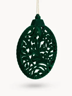 coincasa Addobbo albero in velluto a medaglione