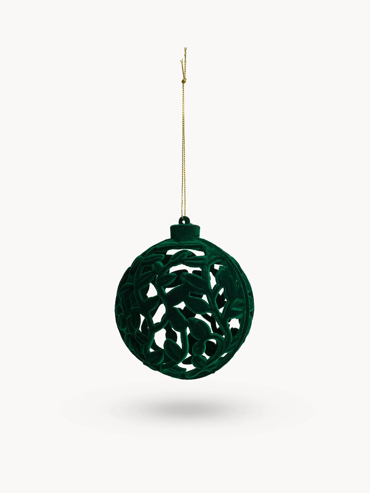 coincasa Addobbo albero in velluto a Pallina