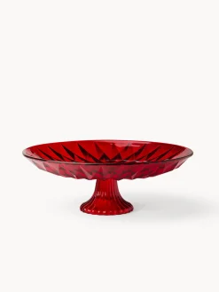 coincasa Alzata torta in vetro spruzzato stampato