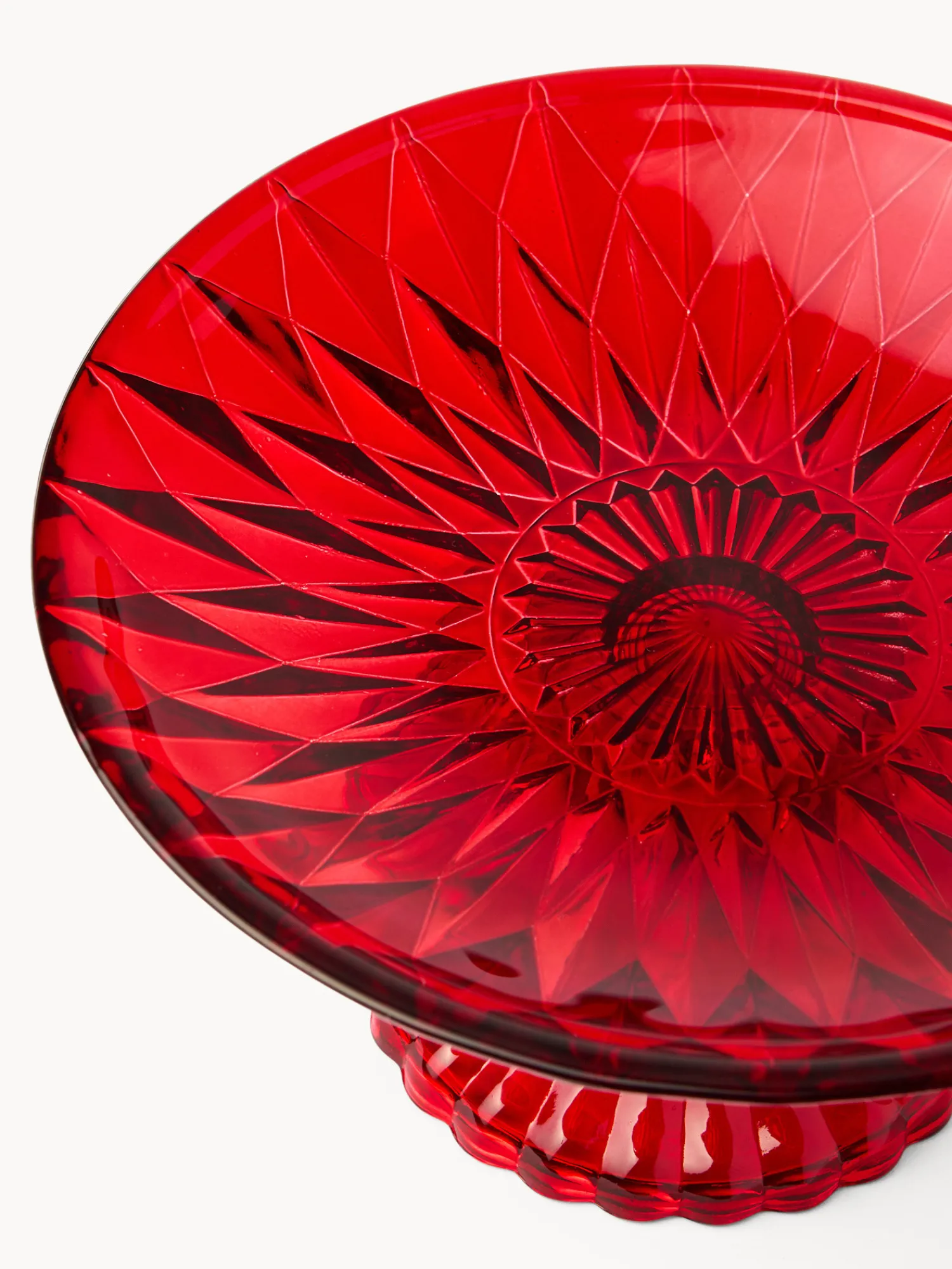 coincasa Alzatina in vetro spruzzato stampato