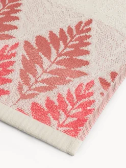 coincasa Asciugamano bordo jacquard fantasia foglie