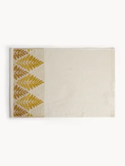 coincasa Asciugamano bordo jacquard fantasia foglie