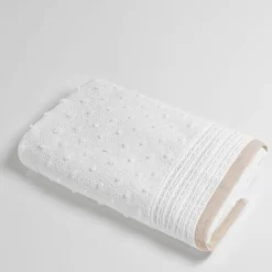 coincasa Asciugamano con lavorazione dots a rilievo Portofino