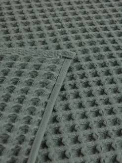 coincasa Asciugamano cotone nido d'ape tinta unita