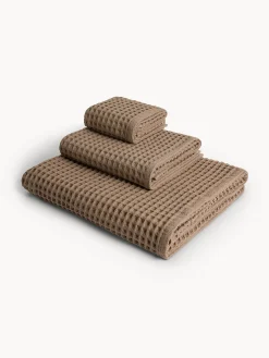 coincasa Asciugamano cotone nido d'ape tinta unita