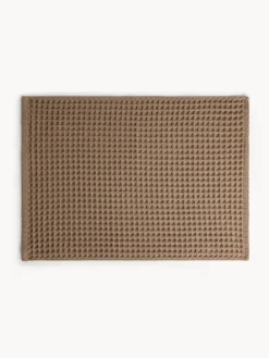 coincasa Asciugamano cotone nido d'ape tinta unita