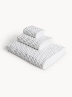 coincasa Asciugamano cotone nido d'ape tinta unita