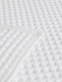 coincasa Asciugamano cotone nido d'ape tinta unita