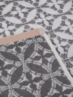 coincasa Asciugamano cotone velour motivo geometrico Portofino