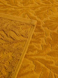 coincasa Asciugamano in cotone velour motivo in rilievo