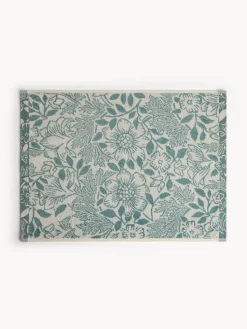 coincasa Asciugamano in cotone velour fantasia floreale