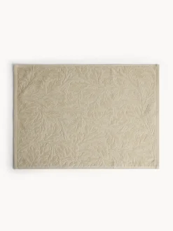 coincasa Asciugamano in cotone velour motivo in rilievo