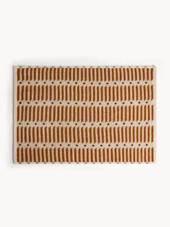 coincasa Asciugamano in spugna di cotone fantasia geometrica