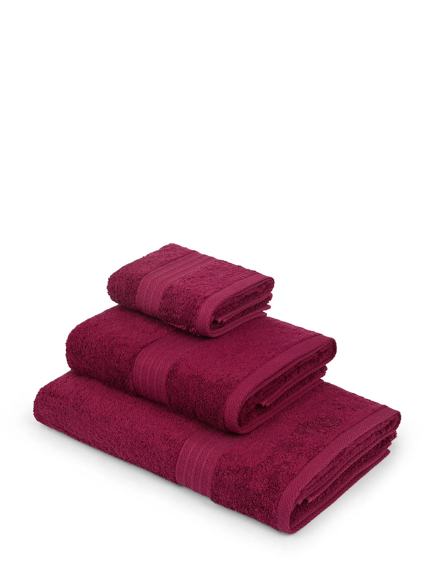 coincasa Asciugamano puro cotone tinta unita Zefiro