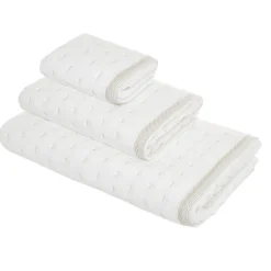 coincasa Asciugamano spugna di cotone motivo trattini Portofino