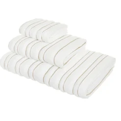 coincasa Asciugamano spugna di cotone motivo a righe Portofino