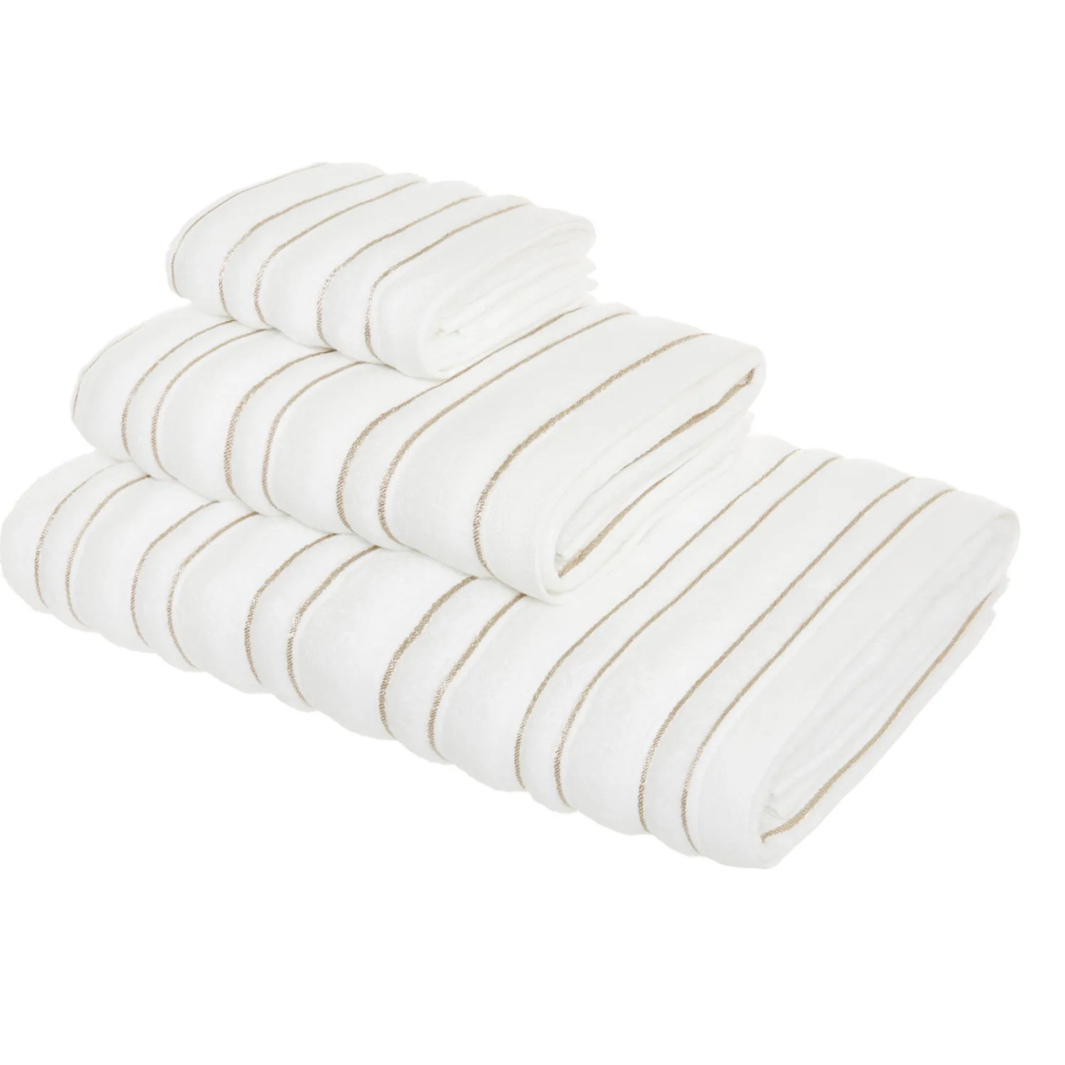 coincasa Asciugamano spugna di cotone motivo a righe Portofino