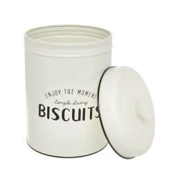 Barattolo ferro smaltato Biscuits
