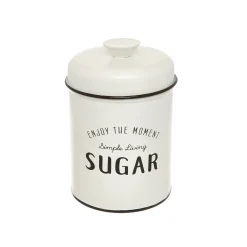 Barattolo ferro smaltato Sugar
