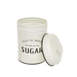 Barattolo ferro smaltato Sugar