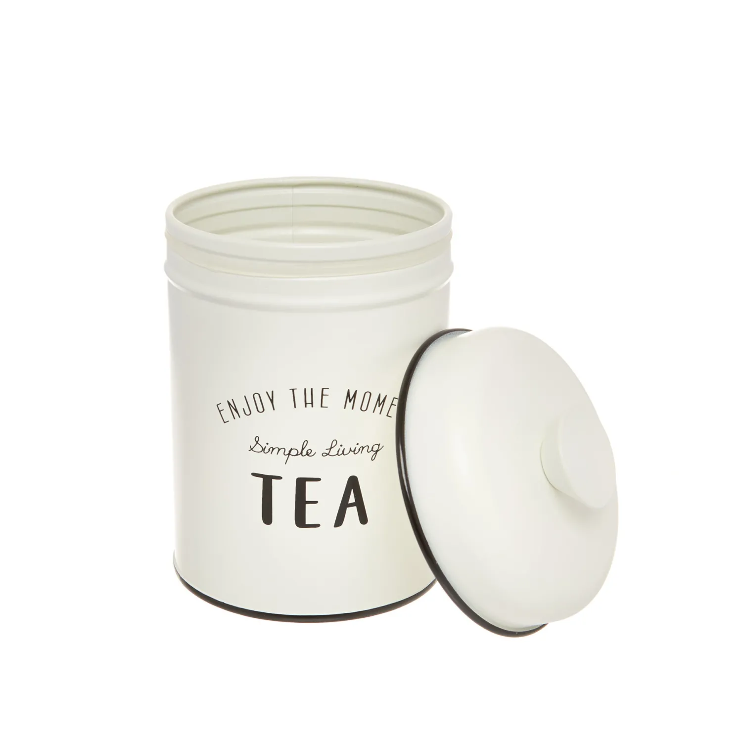 Barattolo ferro smaltato Tea