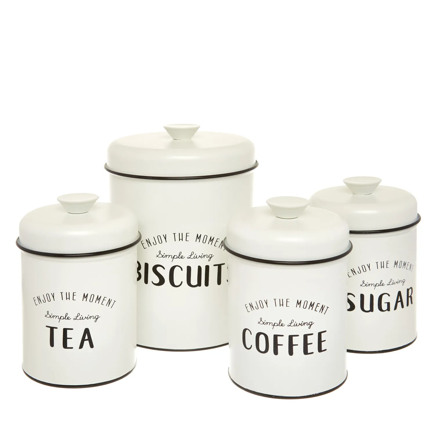 Barattolo ferro smaltato Tea