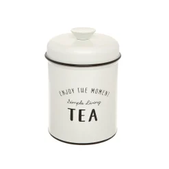 Barattolo ferro smaltato Tea