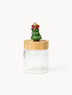 coincasa Barattolo in vetro con tappo ad alberello