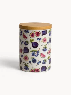 Barattolo new bone china motivo fichi