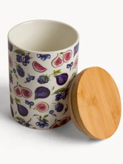 Barattolo new bone china motivo fichi