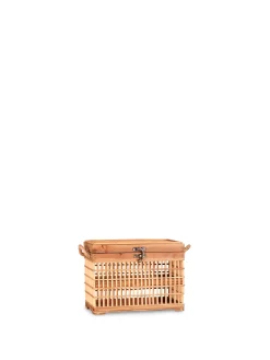 coincasa Baule decorativo in bamboo