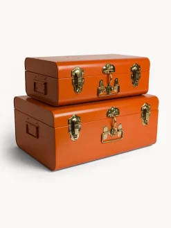 coincasa Baule decorativo in ferro verniciato