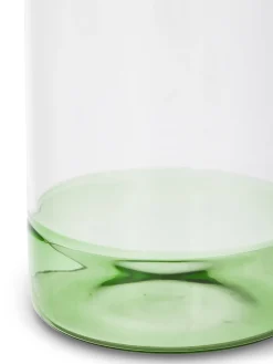 coincasa Bicchiere in vetro base colorata