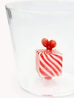 coincasa Bicchiere in vetro borosilicato dettaglio regalo
