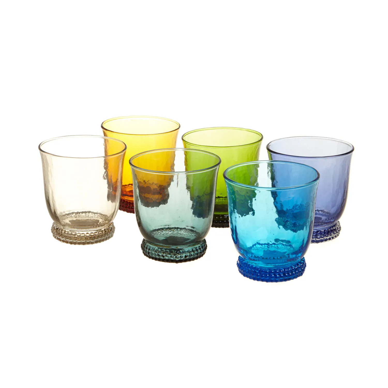 coincasa Bicchiere vetro colore in pasta