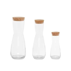 coincasa Brocca vetro con tappo 1 L