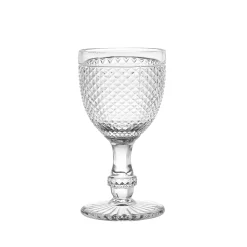 coincasa Calice acqua vetro sfaccettato