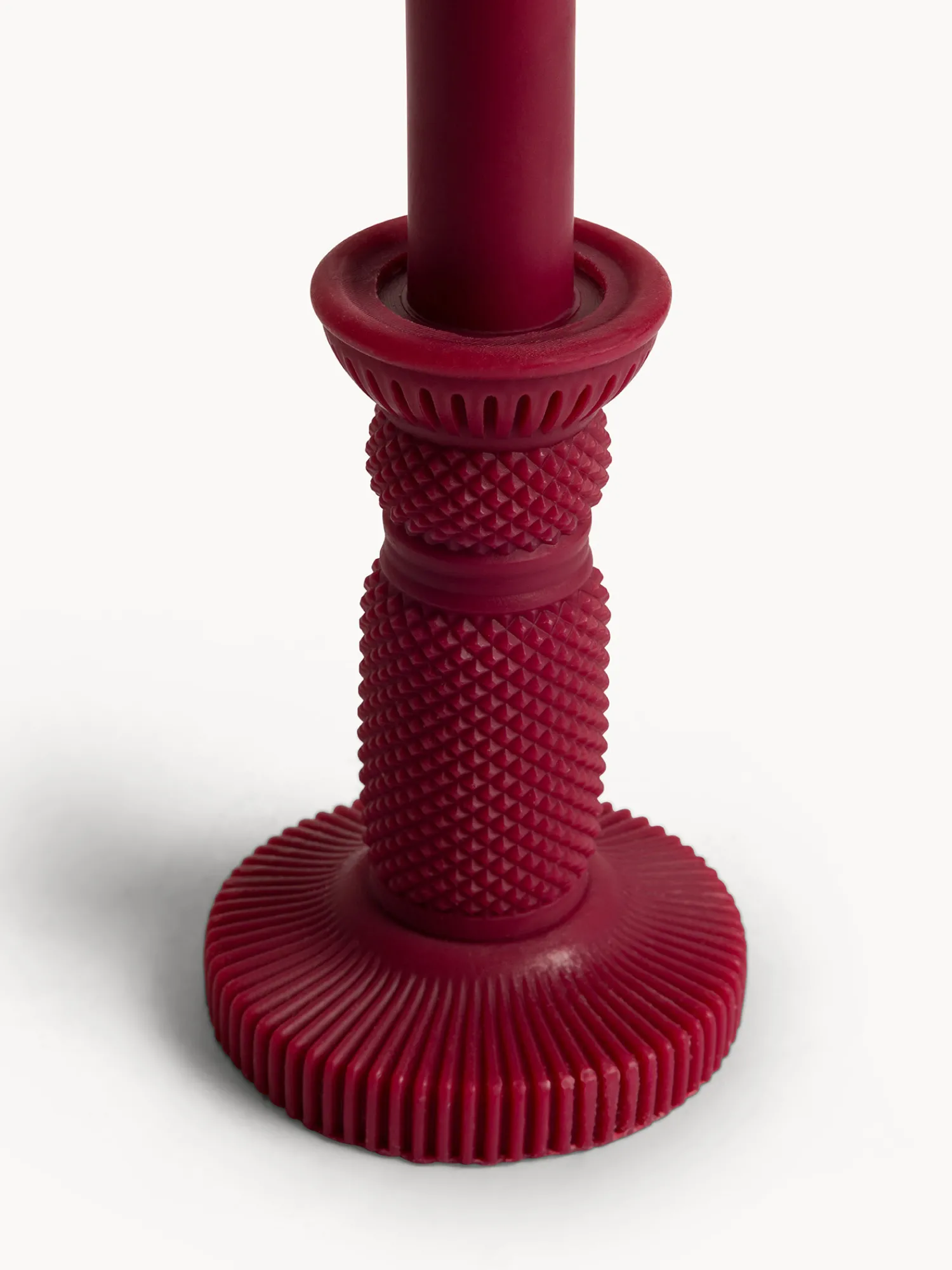 coincasa Candela con candeliere in cera